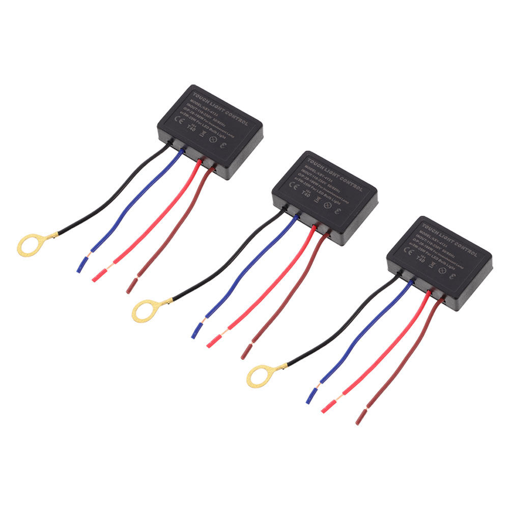Leatherworking Leveling - 3 unidades de interruptor dimmer para