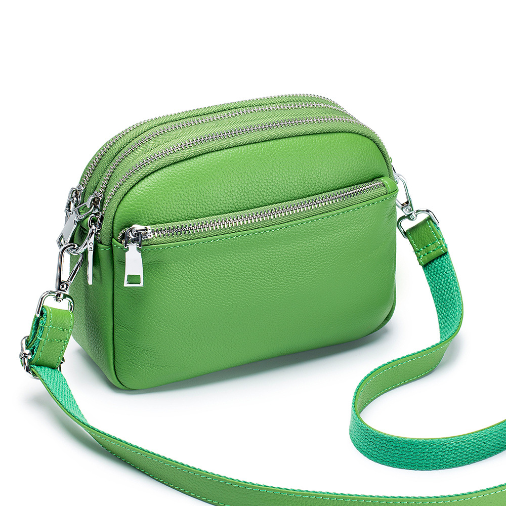 Leather Work Laptop Bag - Couro genuíno versátil bolsa de ombro