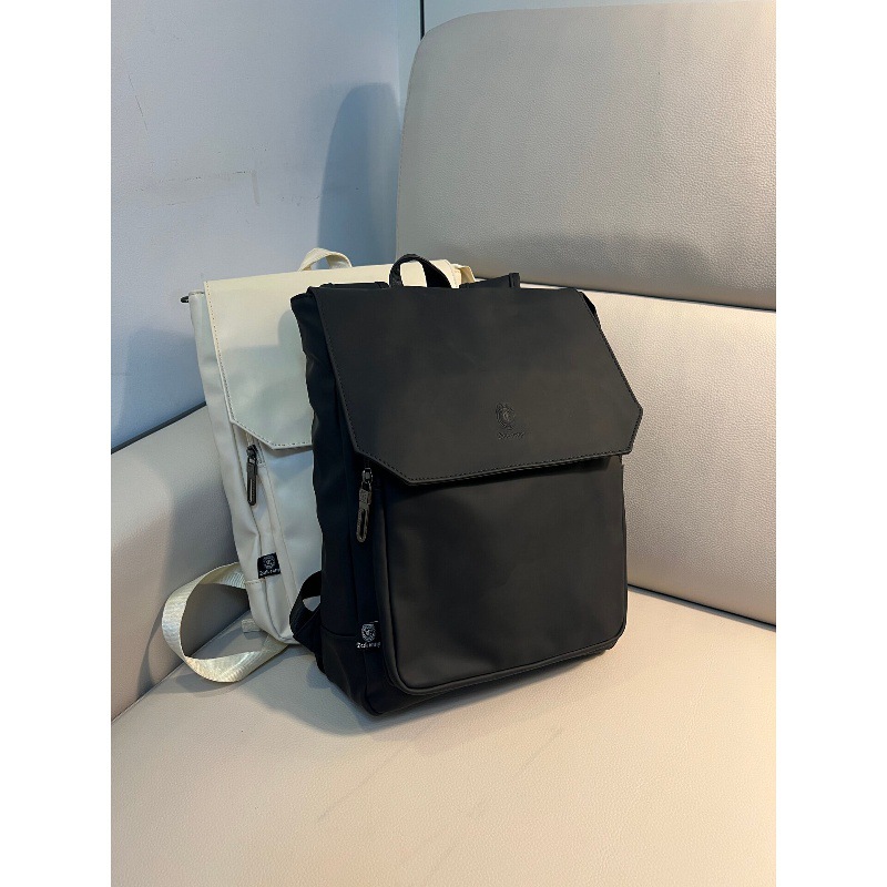 Mochila de couro sintético de  - Leather Work Rucksack Mens avaliação e preço