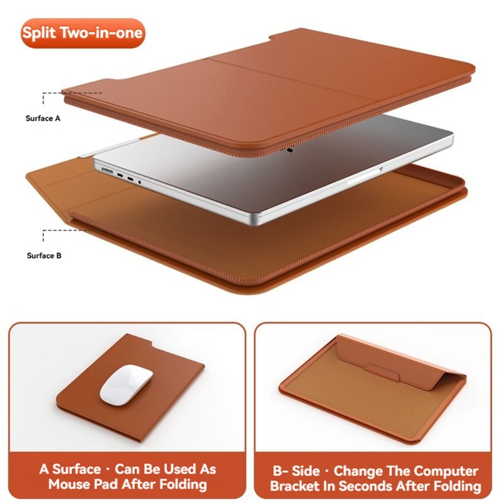 Capa para Laptop de 13-14/15-1 - Leather Work Laptop Bag avaliação e preço
