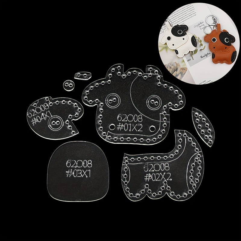 Conjunto de 7 Peças de Moldes  - Leather Workshop avaliação e preço