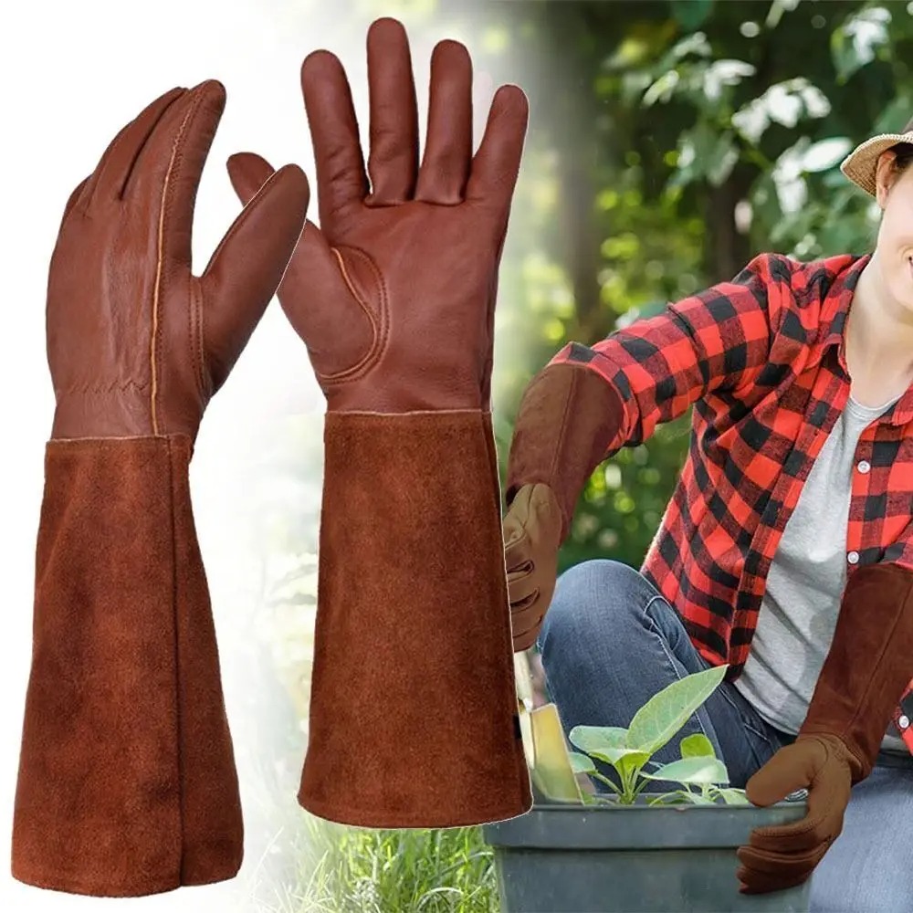 Tubo longo luvas de trabalho d - Youtube Leatherwork avaliação e preço