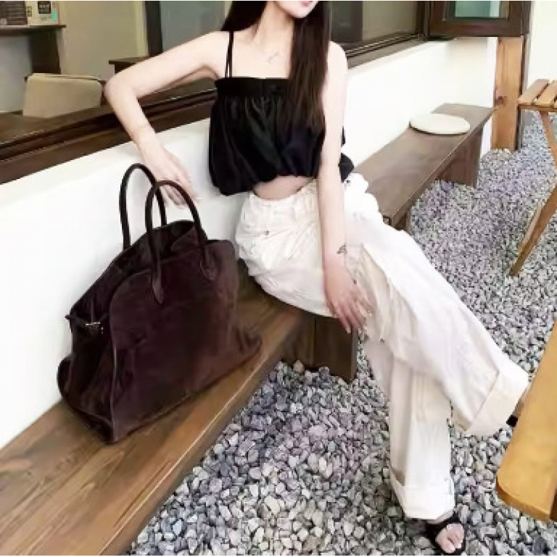 Nova sacola acolchoada espessa - Leather Work Bag Women avaliação e preço