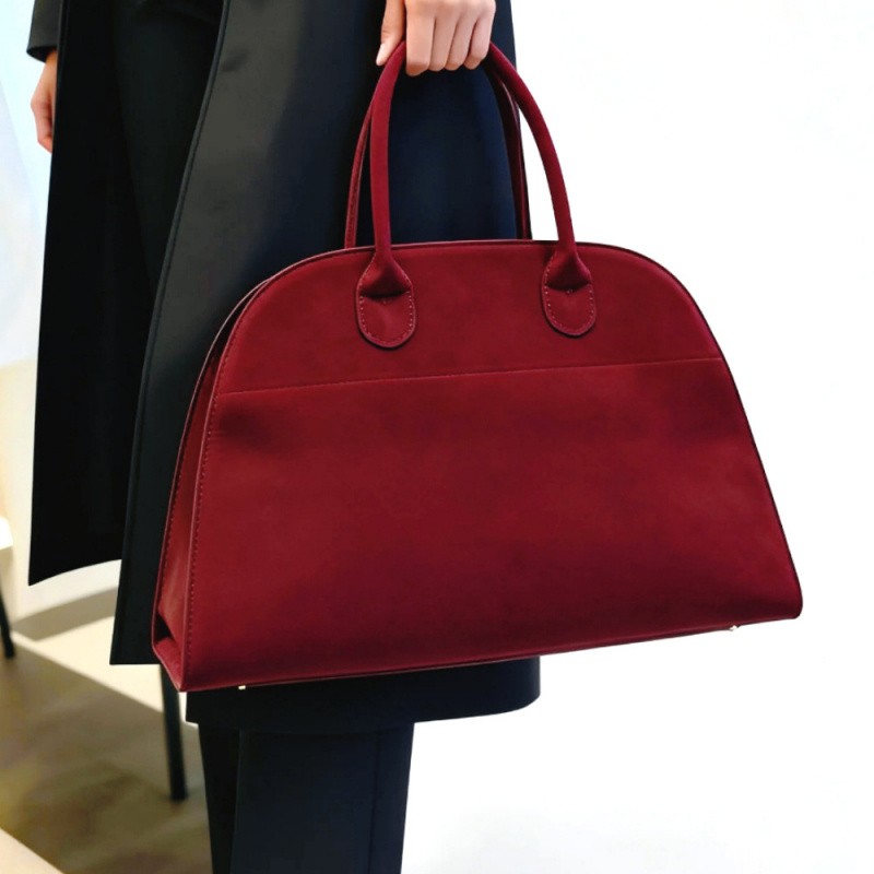 Nova sacola acolchoada espessa - Leather Work Bag Women avaliação e preço