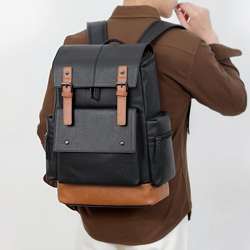 Nova Mochila de Couro Vintage  - Leatherwork Bag avaliação e preço