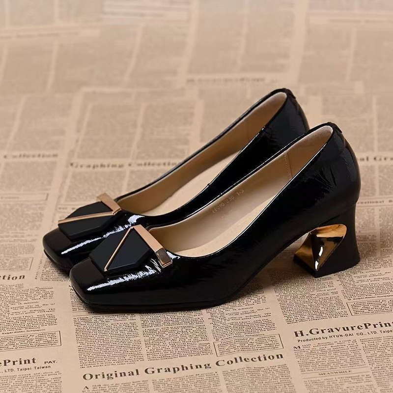 Sapatos de Salto Alto Feminino - Leatherwork In French avaliação e preço