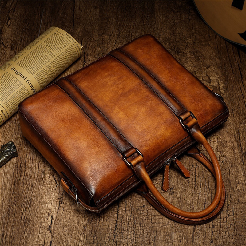 Pasta Executiva YETTIES em Cou - Leatherwork Bag avaliação e preço