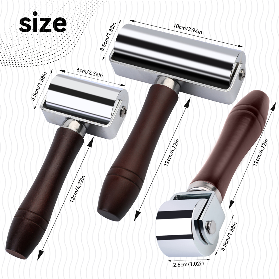 Kraball rolo de borda de impre - Leatherwork Roller avaliação e preço