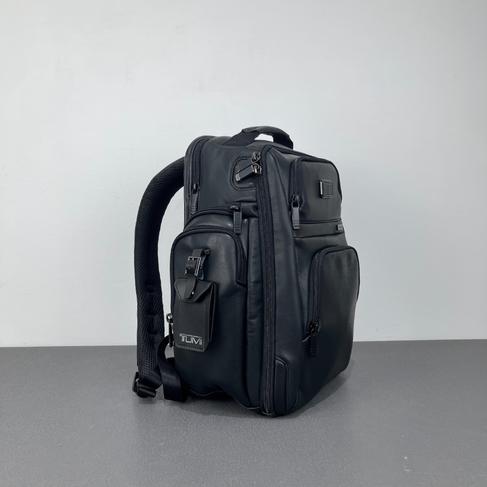 Mochila de couro de luxo para  - Leather Work Rucksack Mens avaliação e preço