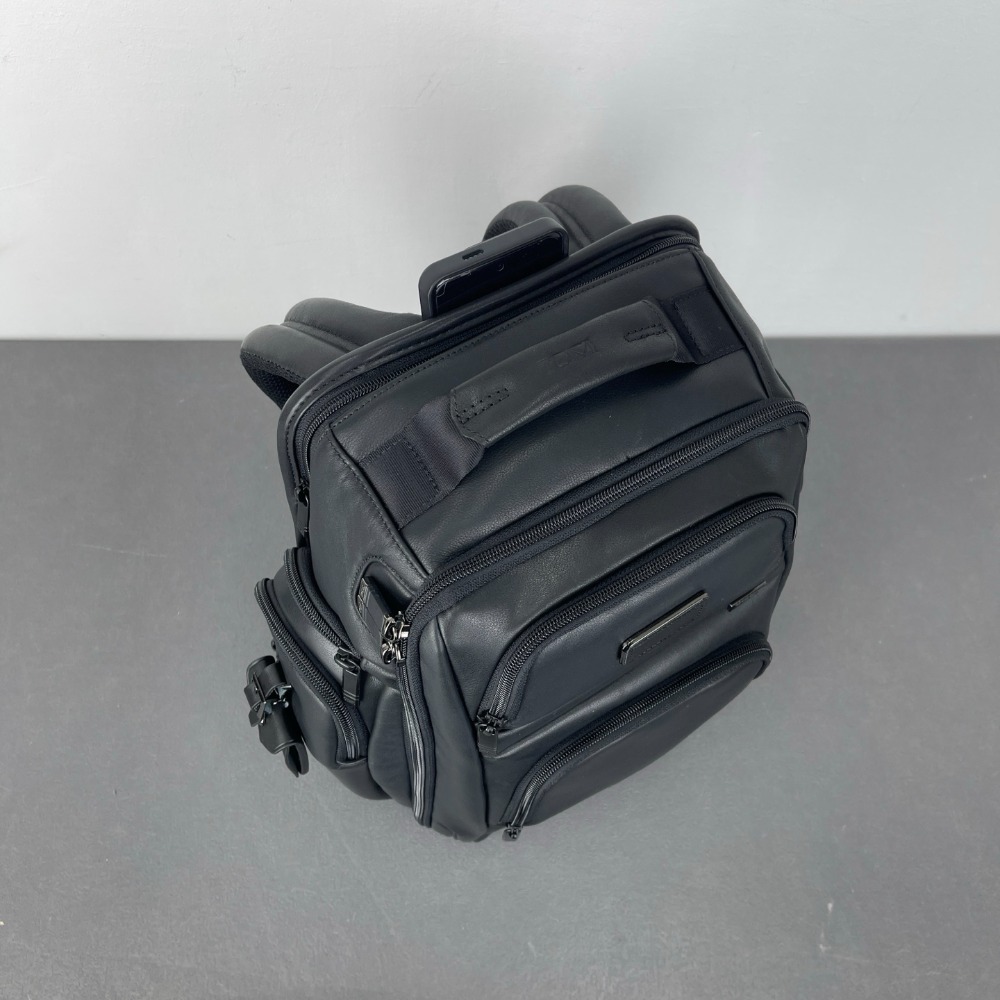 Mochila de couro de luxo para  - Leather Work Rucksack Mens avaliação e preço