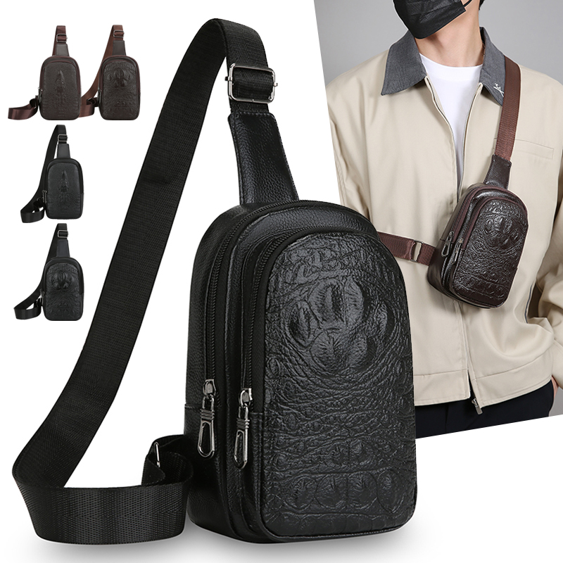 Bolsa de Peito Versátil em Cou - Leatherwork Essentials avaliação e preço