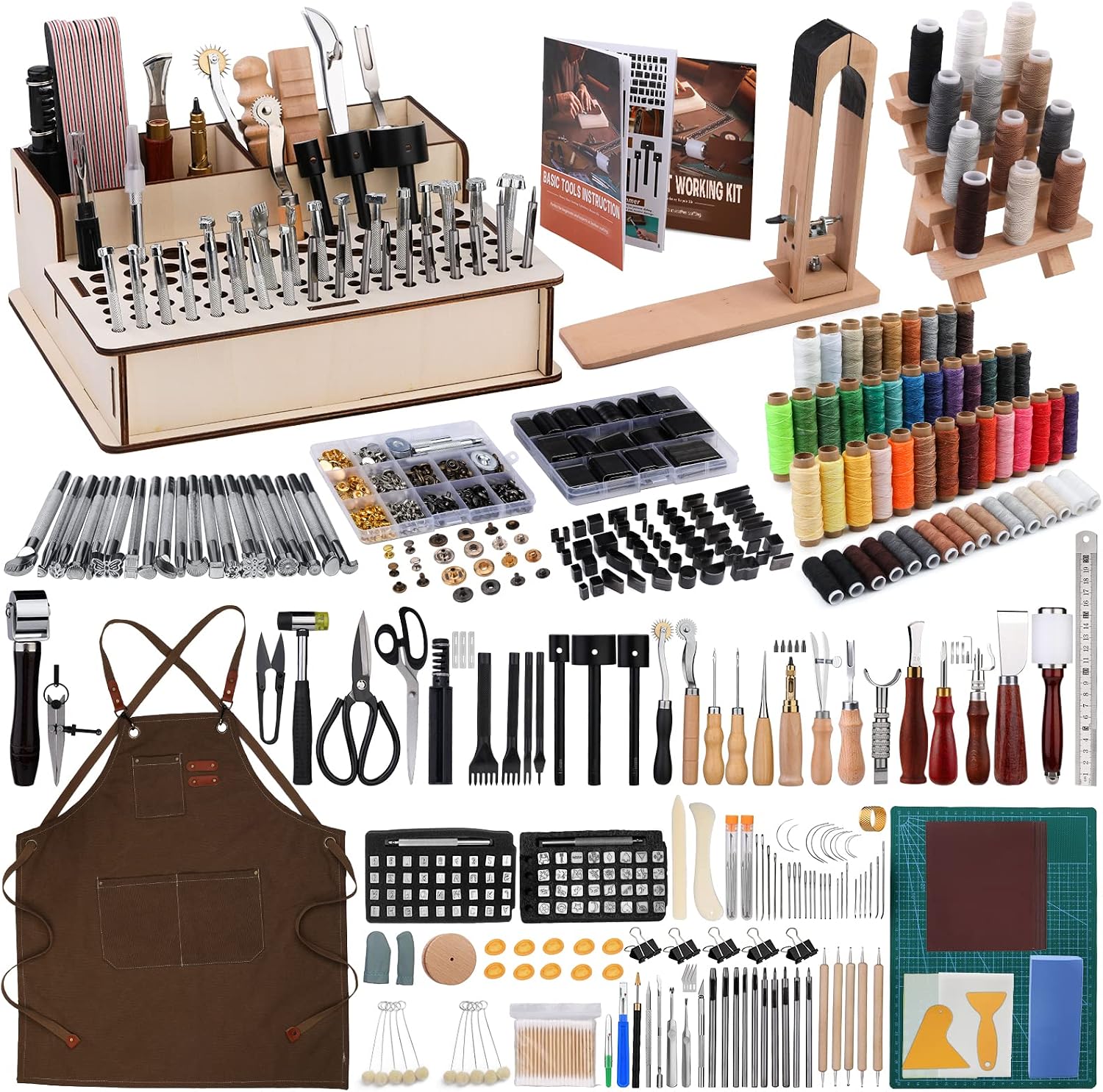 Conjunto de Ferramentas para T - Beginner Leatherwork Kit avaliação e preço