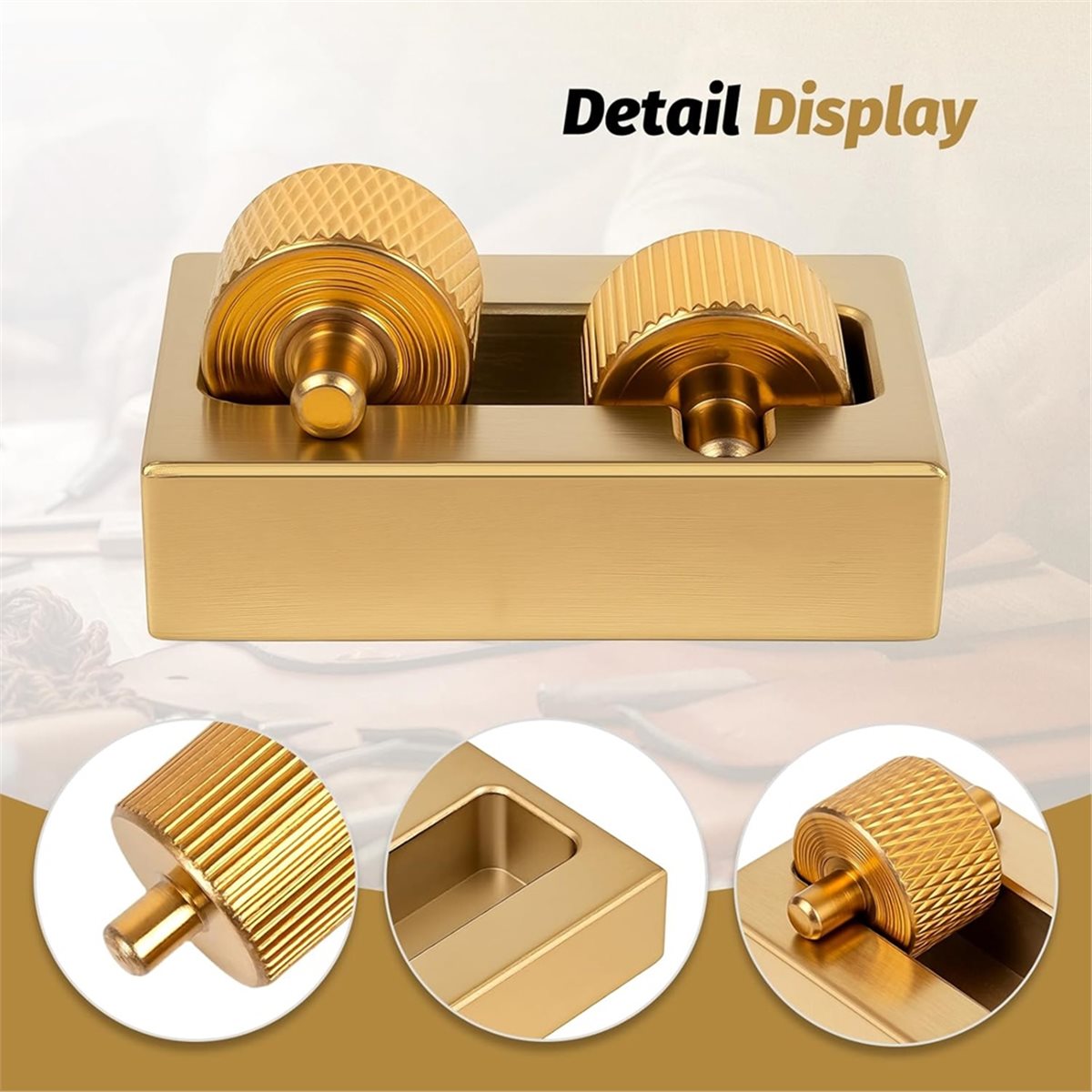 Rolo para Acabamento de Bordas - Leatherwork Roller avaliação e preço
