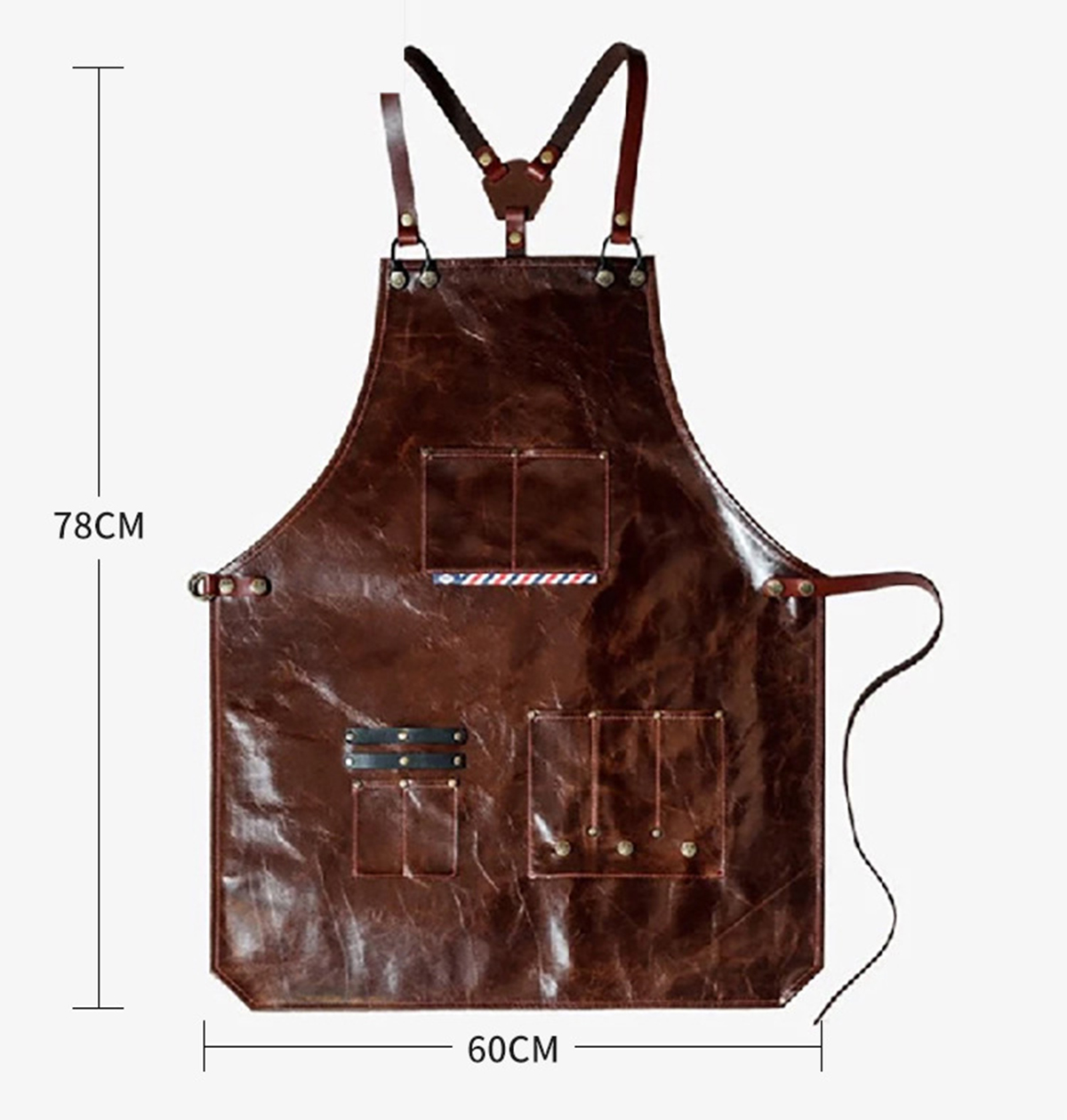 Avental de trabalho de couro m - Leather Work Organiser avaliação e preço