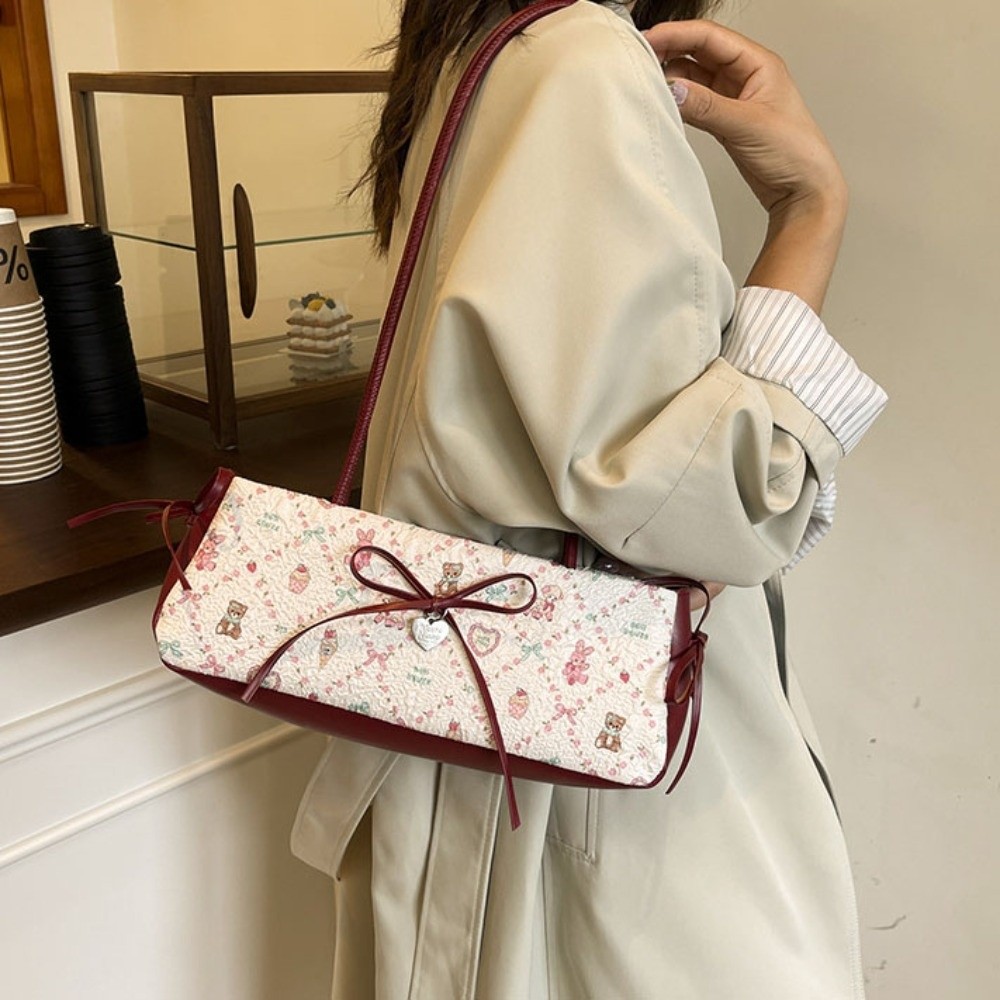 Bolsa de Ombro Estilo Baguete  - Leatherwork In French avaliação e preço