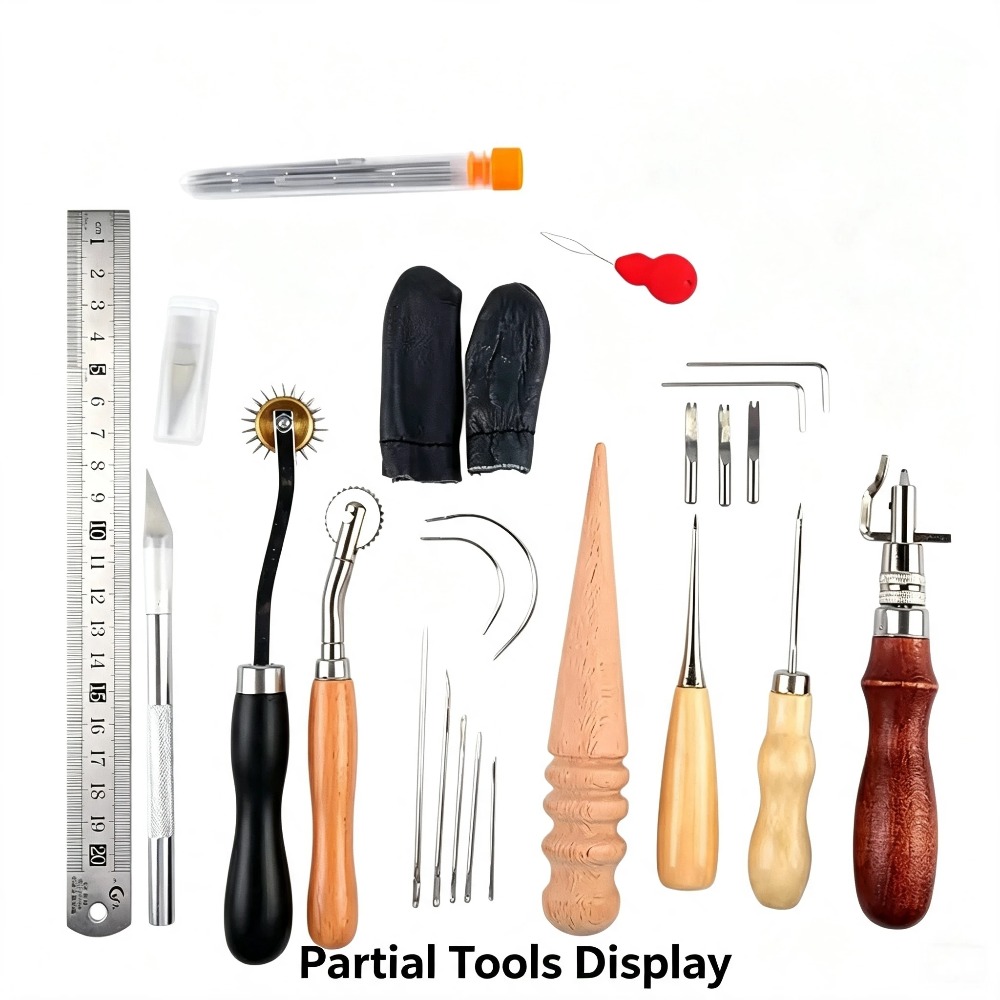 Kit completo de ferramentas pa - Beginner Leatherwork Kit avaliação e preço