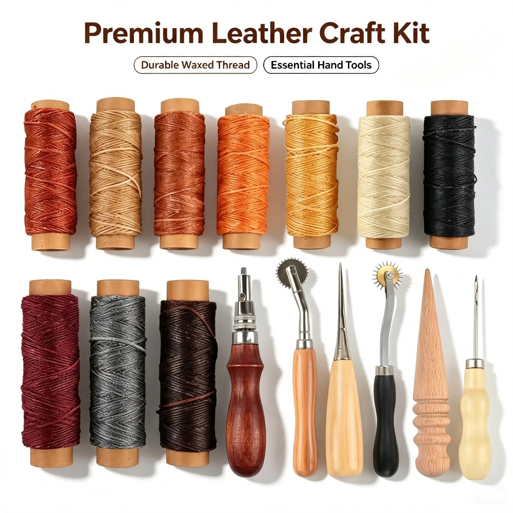 Kit completo de ferramentas pa - Beginner Leatherwork Kit avaliação e preço