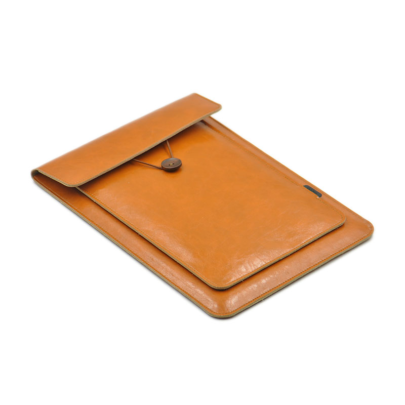 Capa de bolsa para laptop de a - Leather Work Laptop Bag avaliação e preço