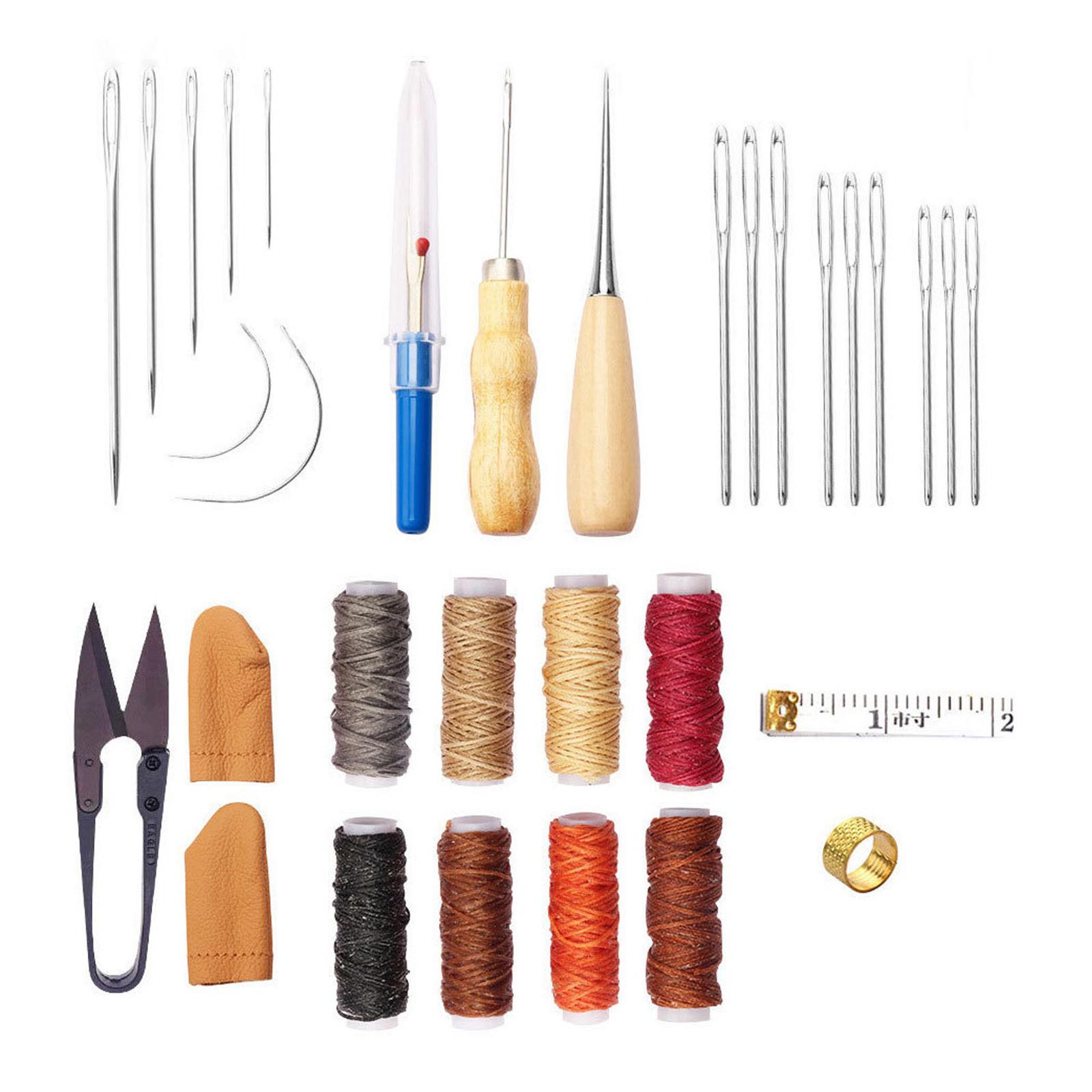 Kit de Ferramentas de Couro 32 - Beginner Leatherwork Kit avaliação e preço