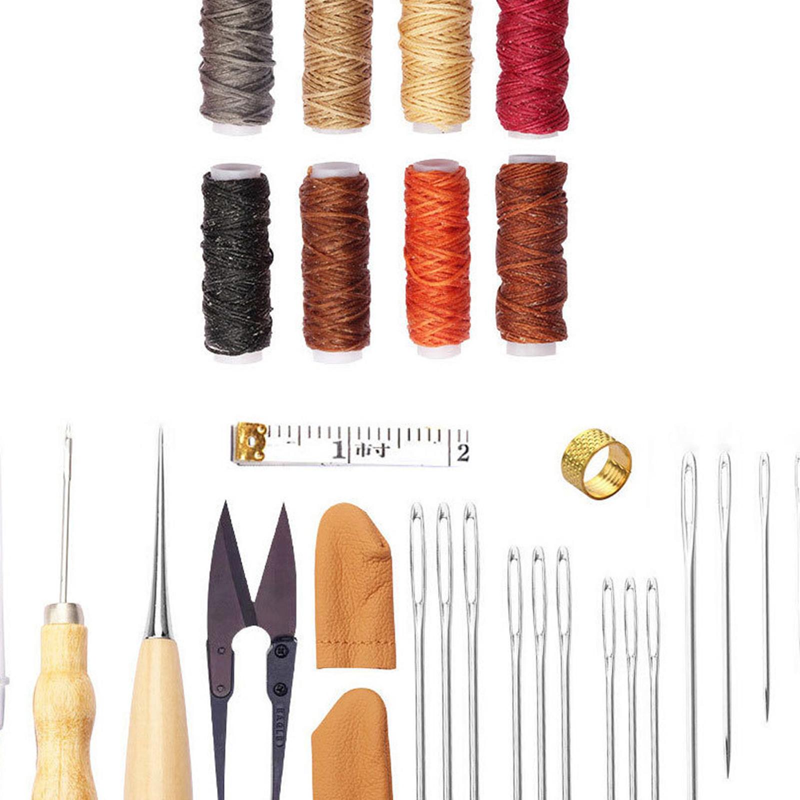 Kit de Ferramentas de Couro 32 - Beginner Leatherwork Kit avaliação e preço