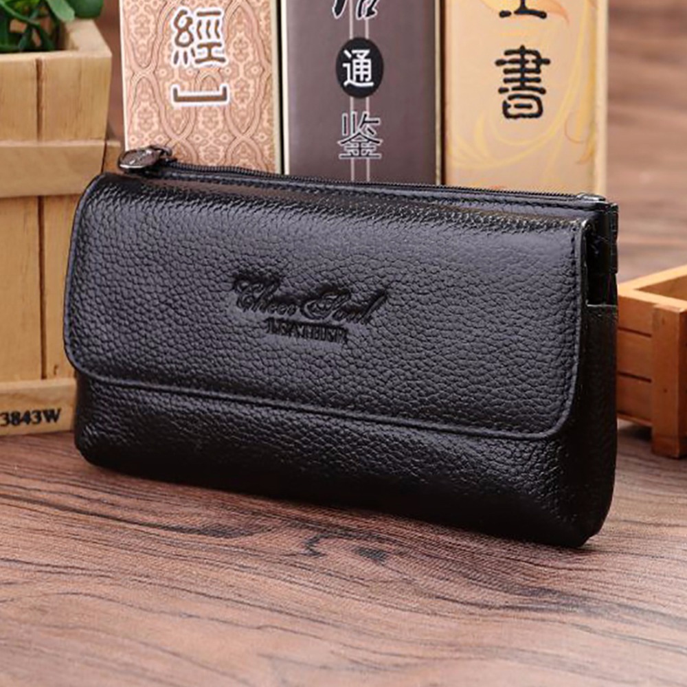Couro genuíno Fanny Pack para  - Leatherwork Bag avaliação e preço
