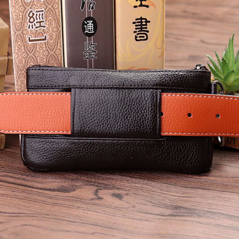 Couro genuíno Fanny Pack para  - Leatherwork Bag avaliação e preço