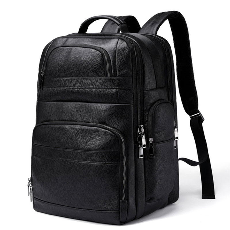 Luufan Mochila De Couro Genuín - Leather Work Rucksack Mens avaliação e preço