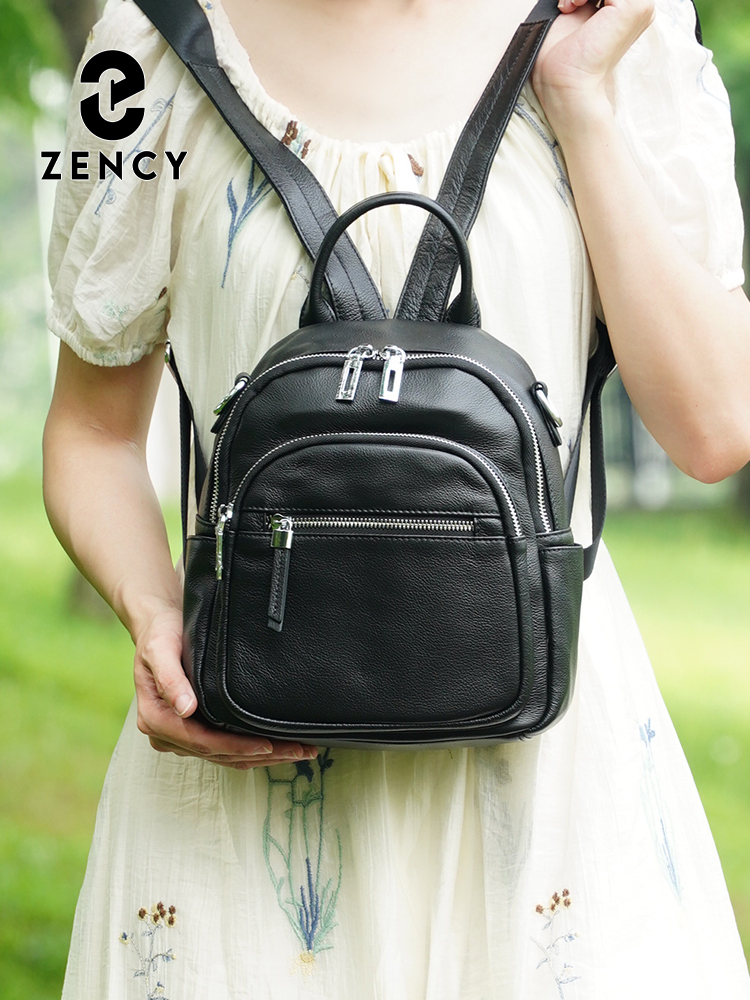 Zency mochila pequena de couro - Leatherwork Bag avaliação e preço