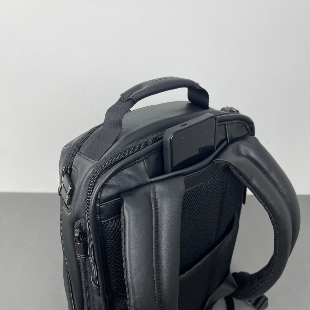 Mochila de Couro Luxuosa para  - Leather Work Rucksack Mens avaliação e preço