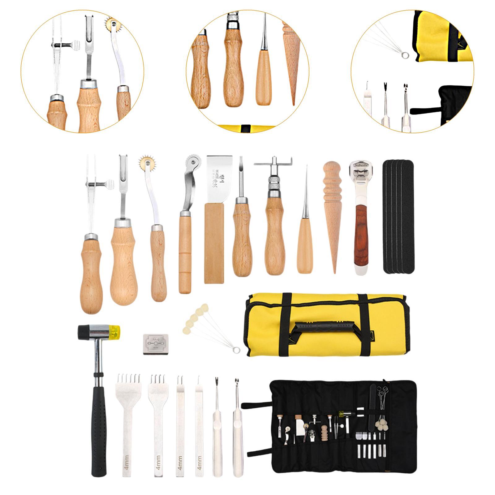 Kit de Ferramentas e Acessório - Beginner Leatherwork Kit avaliação e preço