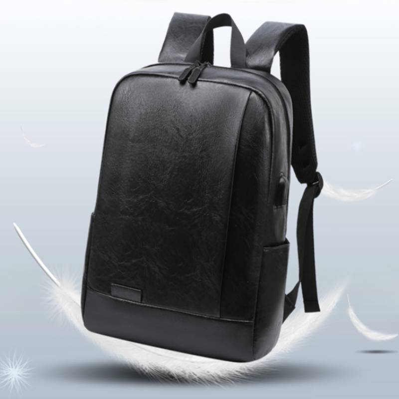 Mochila masculina elegante de  - Leather Work Laptop Bag avaliação e preço