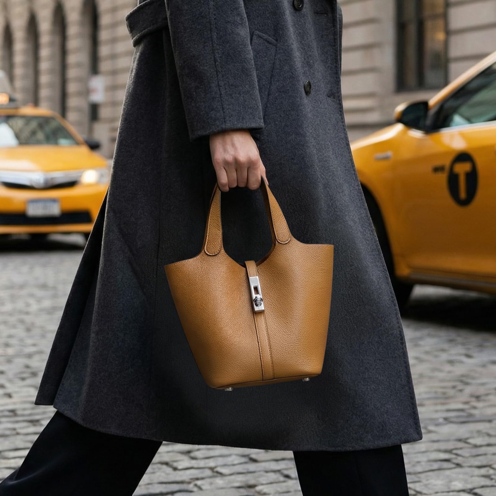 Bolsa Bucket para Mulheres, Bo - Leather Workshop avaliação e preço