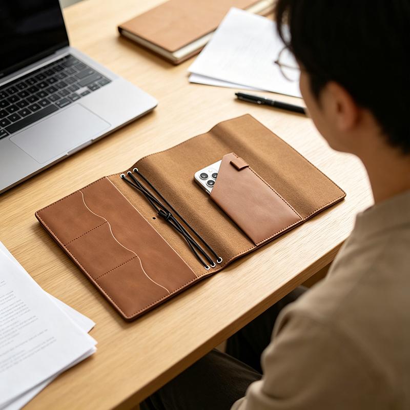Caderno Organizador Compacto V - Leather Work Organiser avaliação e preço