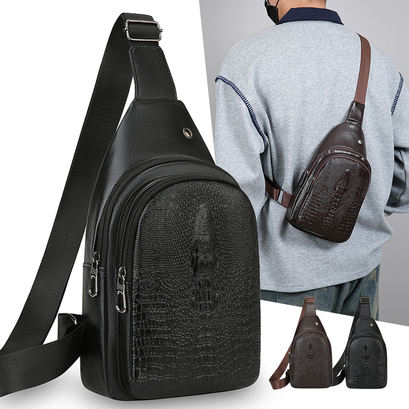 Bolsa crossbody versátil de co - Leatherwork Essentials avaliação e preço