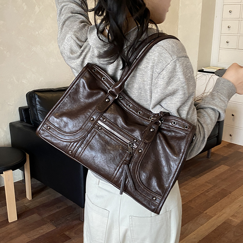 Bolsa de Ombro Retro para Mulh - Leather Workshop avaliação e preço