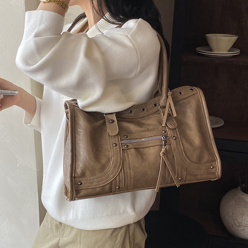 Bolsa de Ombro Retro para Mulh - Leather Workshop avaliação e preço