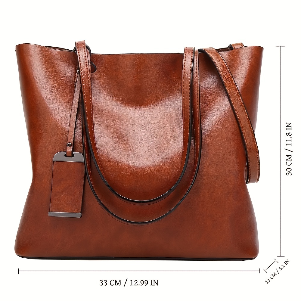 Bolsa de couro retrô clássica  - Leather Work Laptop Bag avaliação e preço
