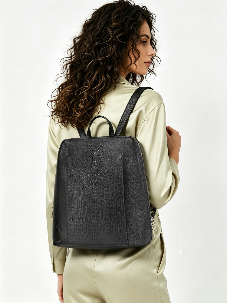 Mochila Feminina Zency de Cour - Leatherwork Bag avaliação e preço