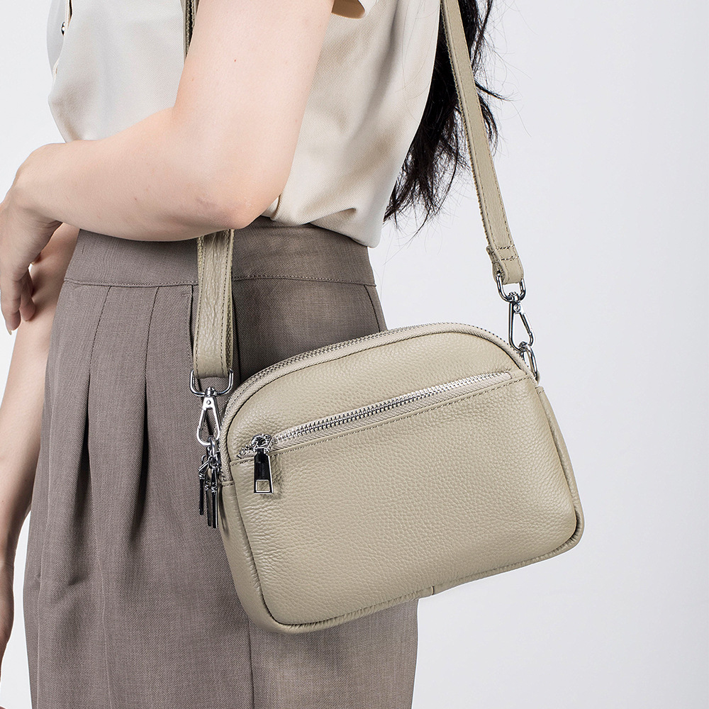 Couro genuíno versátil bolsa d - Leather Work Laptop Bag avaliação e preço